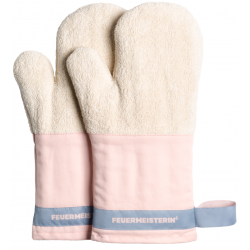 FEUERMEISTER růžové kuchyňské rukavice BBQ Premium (pár)