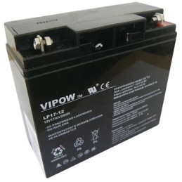 Baterie olověná 12V 17Ah VIPOW