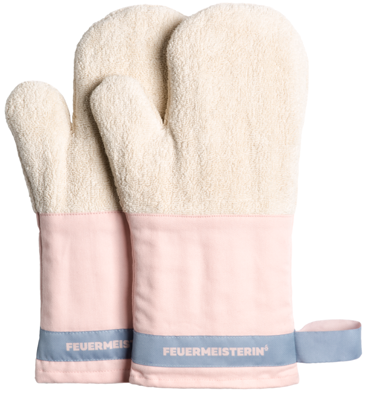 FEUERMEISTER růžové kuchyňské rukavice BBQ Premium (pár) 9180FM104