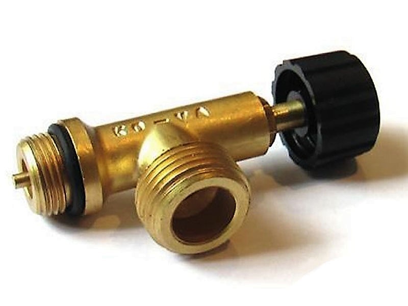 Relief valve for 2 kg bottle, outlet thread W 21.8 LH 1205